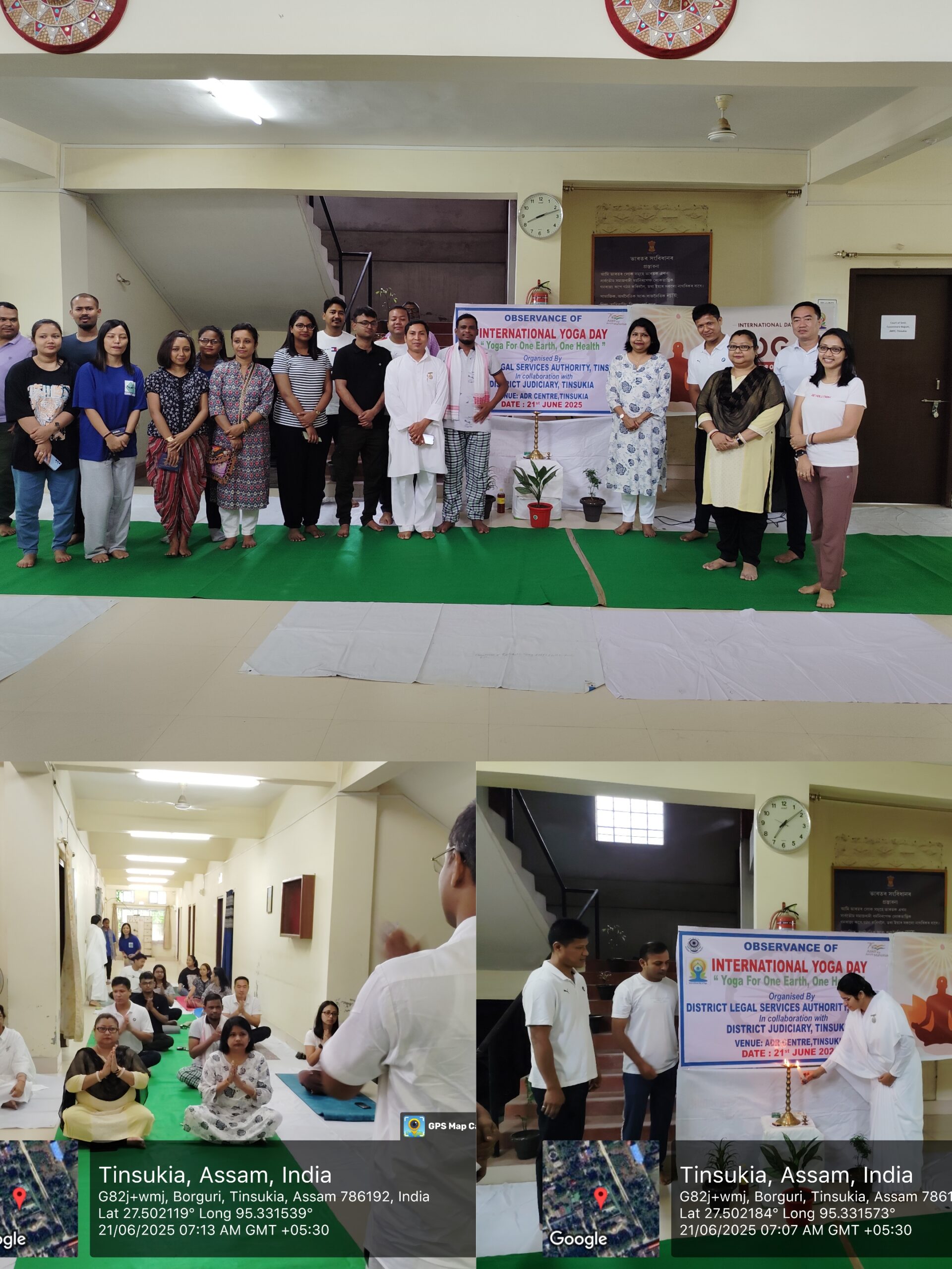 OBSERVANCE OF INTERNATIONAL YOGA DAY