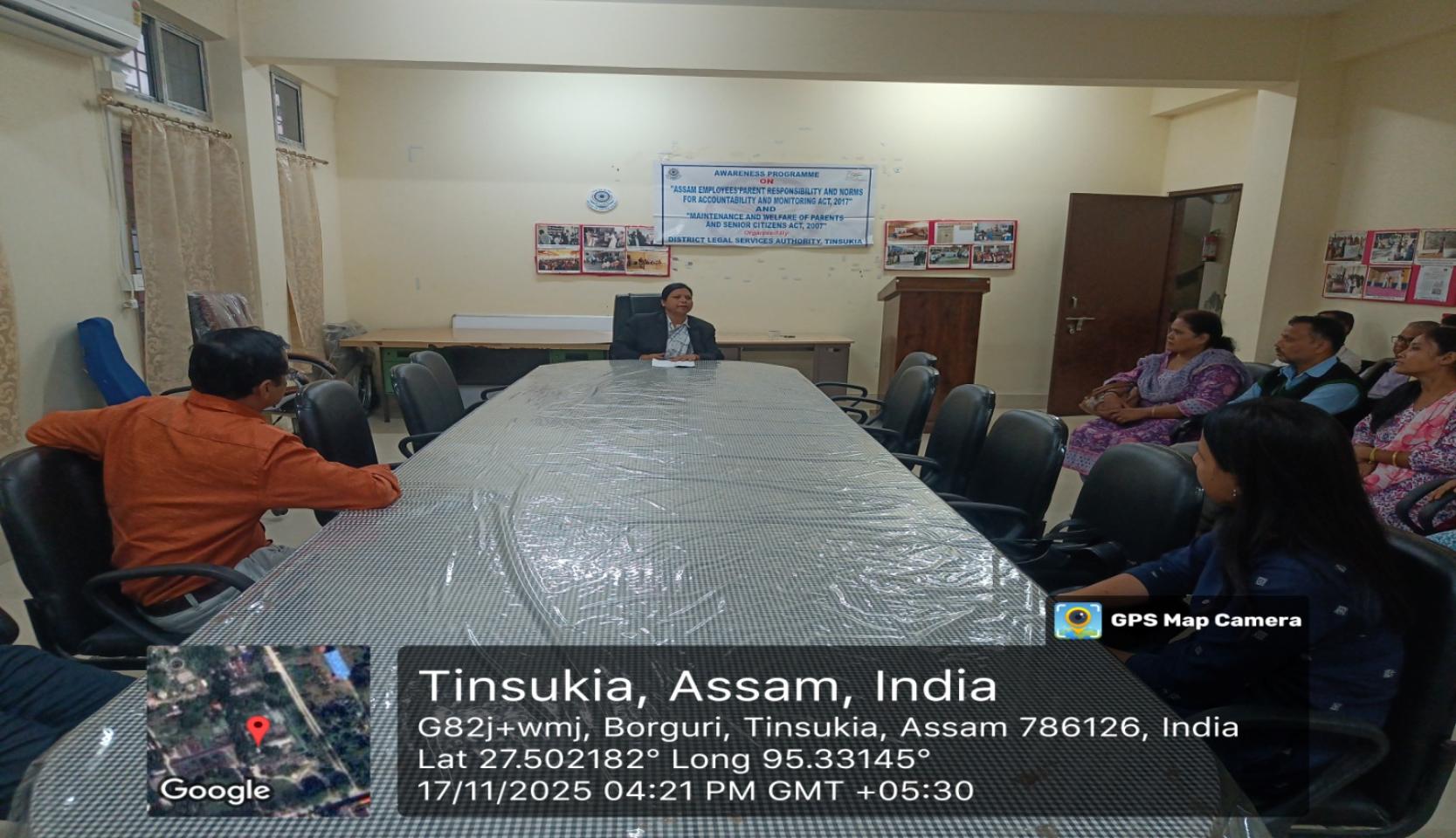 AWARENESS PROGRAMME ON MAINTENANCE AND WELFARE OF PARENTS AND SENIOR CITIZENS ACT,2007